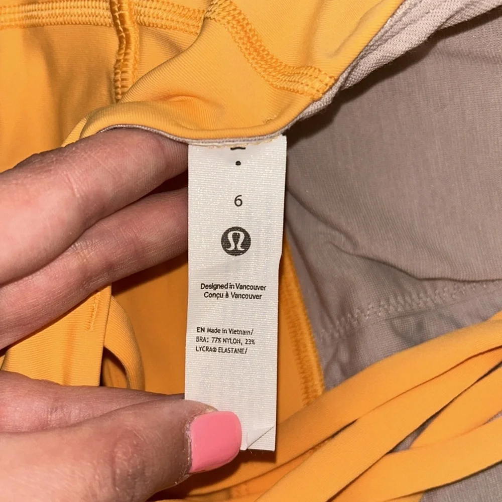 lululemon athletica bright yellow